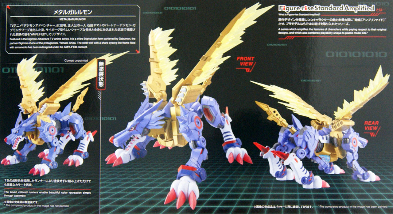 BANDAI Hobby Figure-rise Standard METAL GARURUMON (AMPLIFIED)