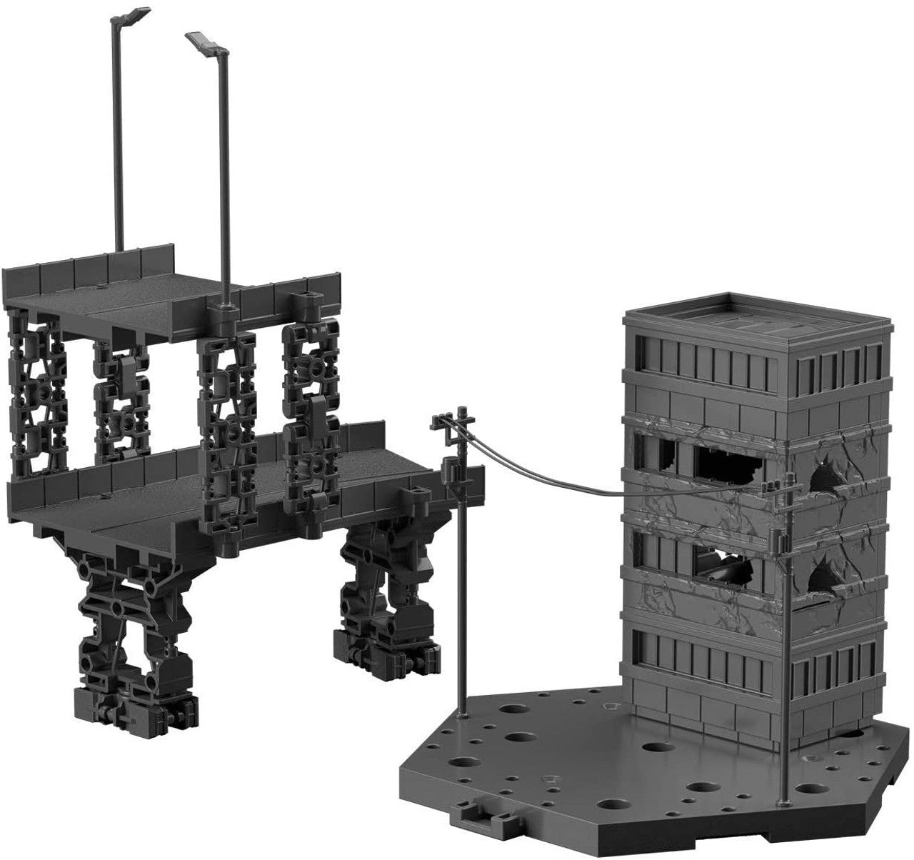 BANDAI Hobby CUSTOMIZE SCENE BASE (CITY AREA Ver.)