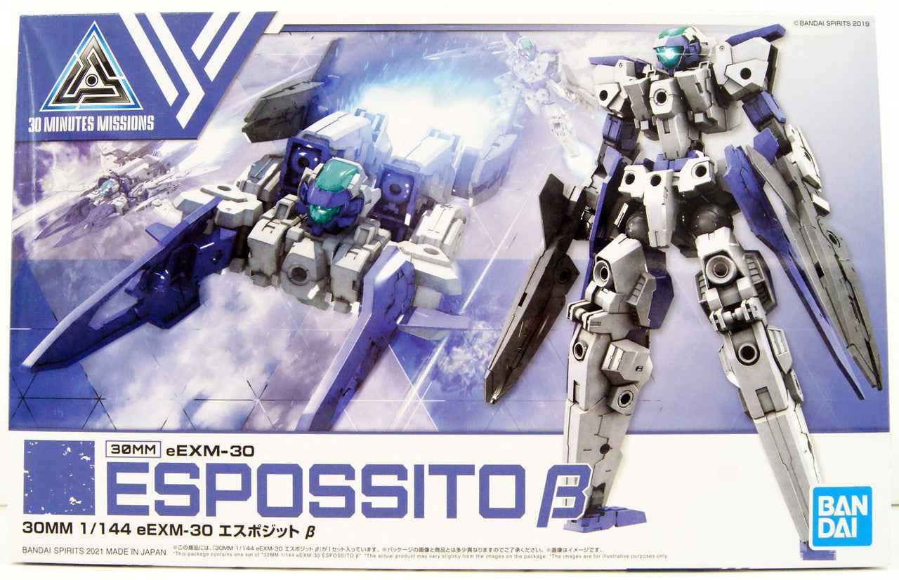 BANDAI Hobby 30MM 1/144 eEXM-30 ESPOSSITO Beta