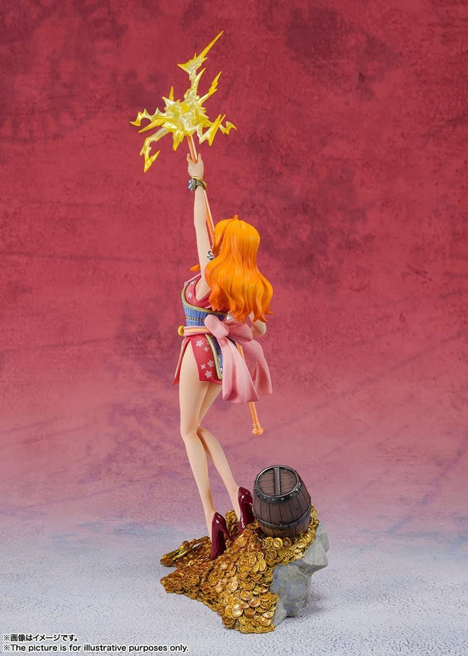 BANDAI Spirits Nami - WT100 Commemorative Eiichiro Oda Illustration DAIKAIZOKU HYAKKEI- One Piece, Bandai Spirits Figuarts ZERO