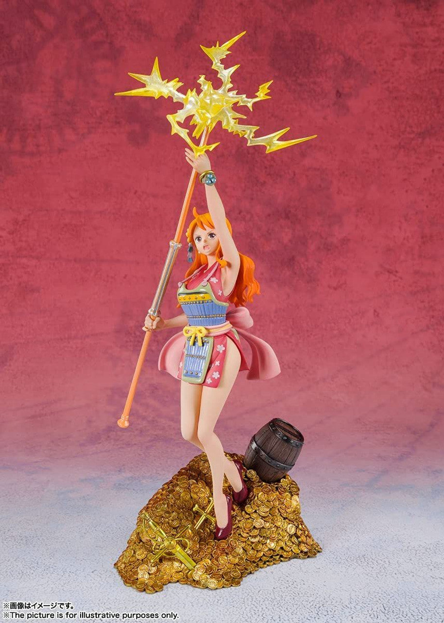 BANDAI Spirits Nami - WT100 Commemorative Eiichiro Oda Illustration DAIKAIZOKU HYAKKEI- One Piece, Bandai Spirits Figuarts ZERO