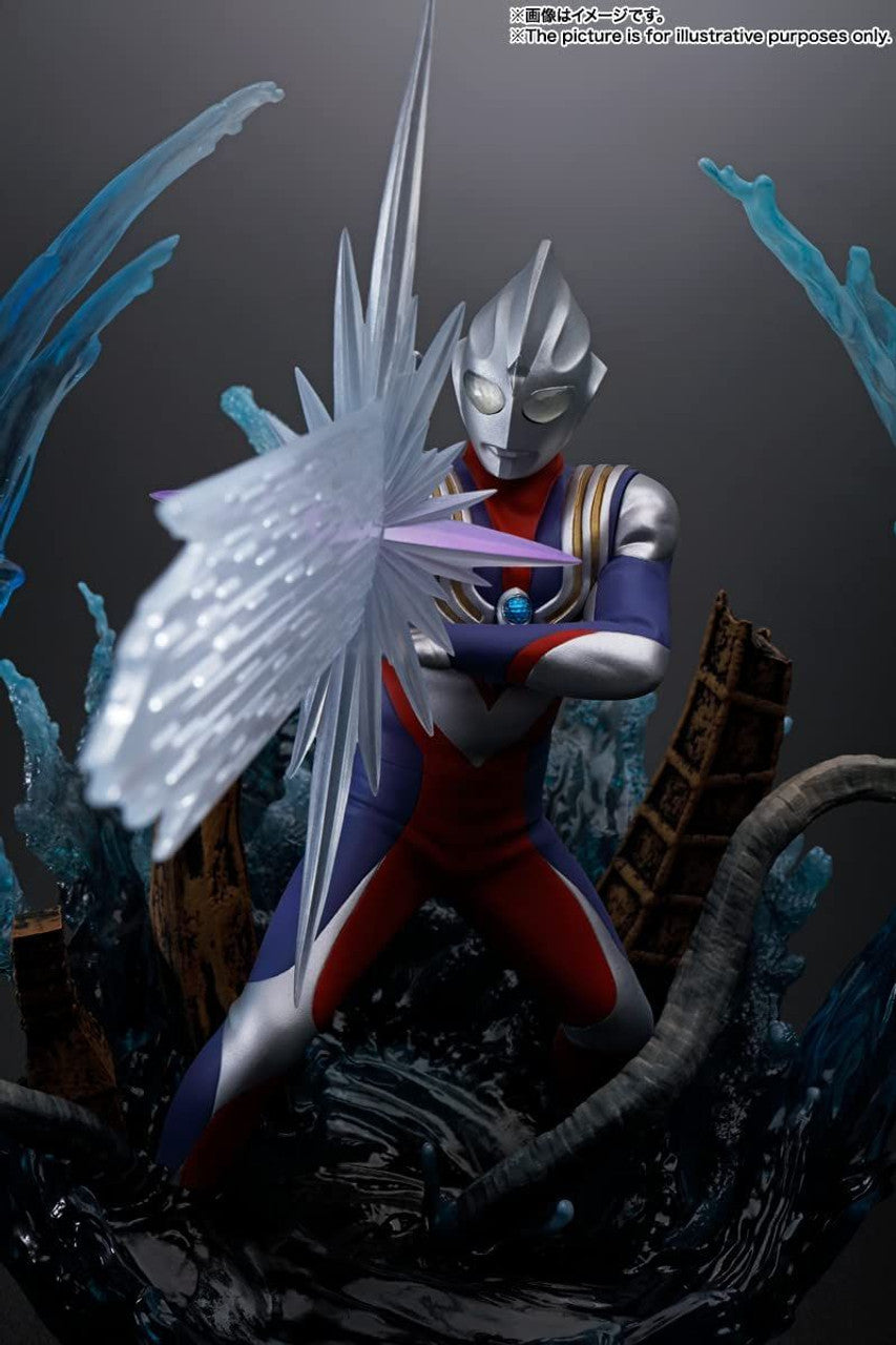 BANDAI Spirits Ultraman Tiga Multi Type Ultraman Tiga, Bandai Spirits FiguartsZero