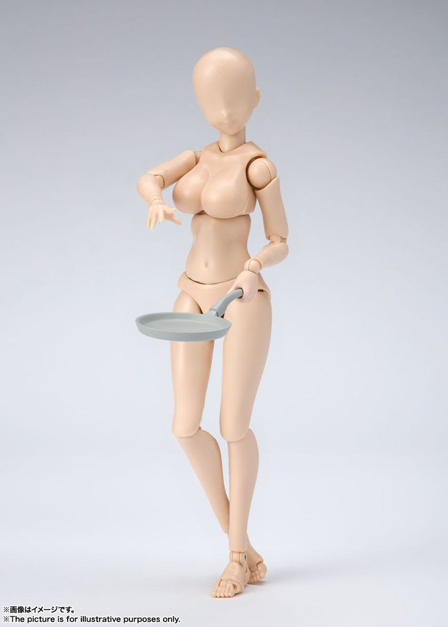 BANDAI Spirits Body Chan -Kentaro Yabuki- Edition DX SET (Pale Orange Color Ver.) , Bandai Spirits S.H Figuarts