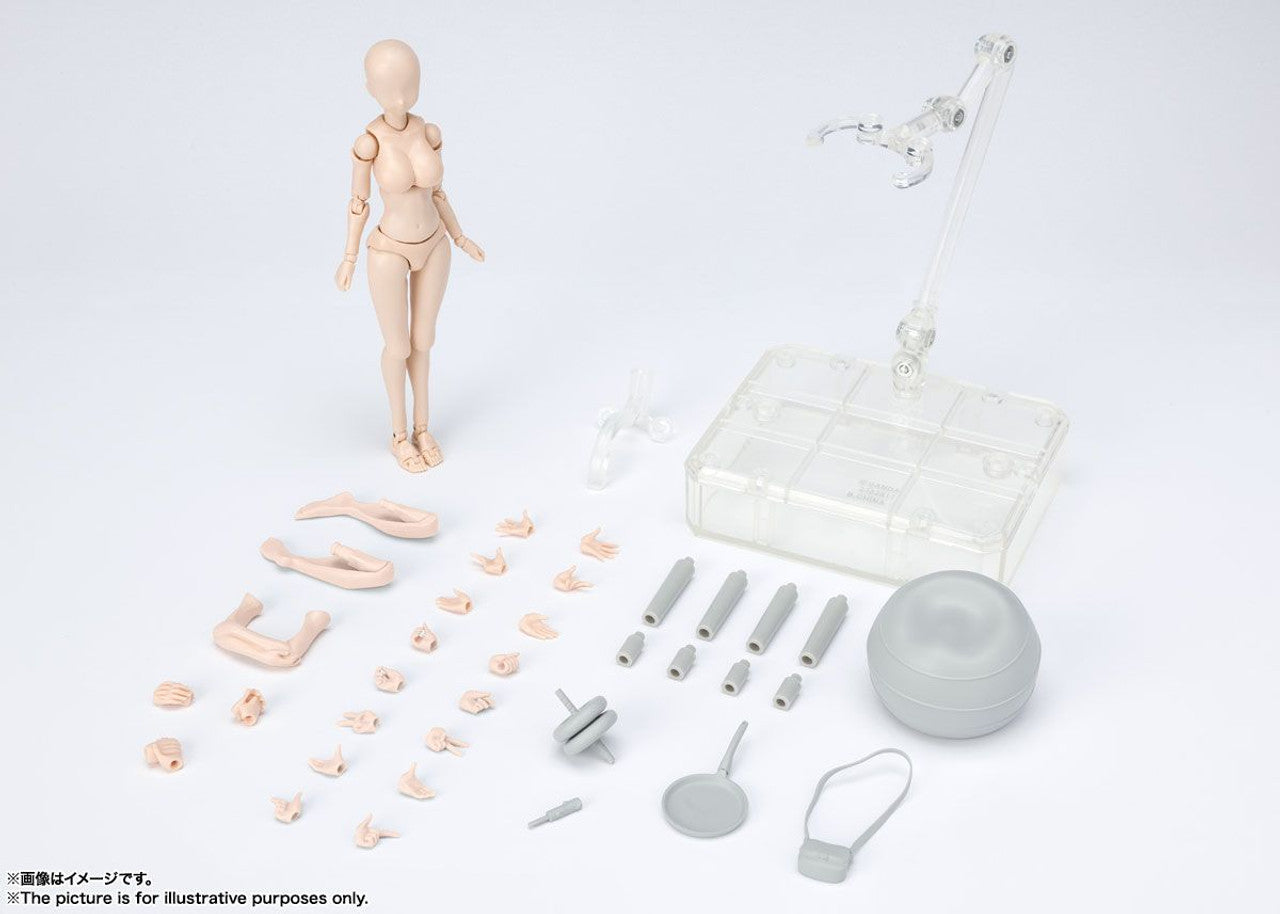 BANDAI Spirits Body Chan -Kentaro Yabuki- Edition DX SET (Pale Orange Color Ver.) , Bandai Spirits S.H Figuarts