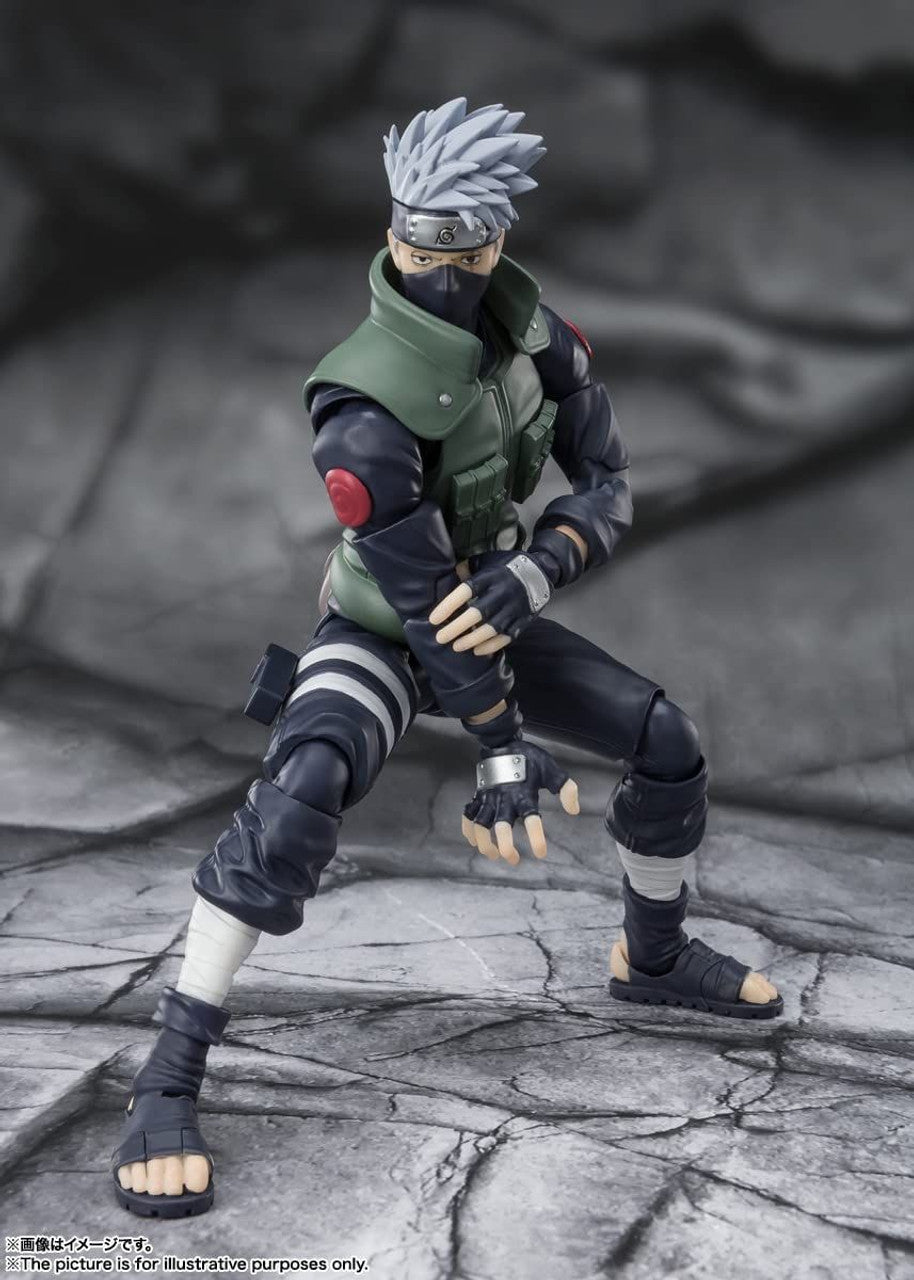 BANDAI Tamashii Kakashi Hatake -The famed Sharingan Hero- "Naruto Shippuden"