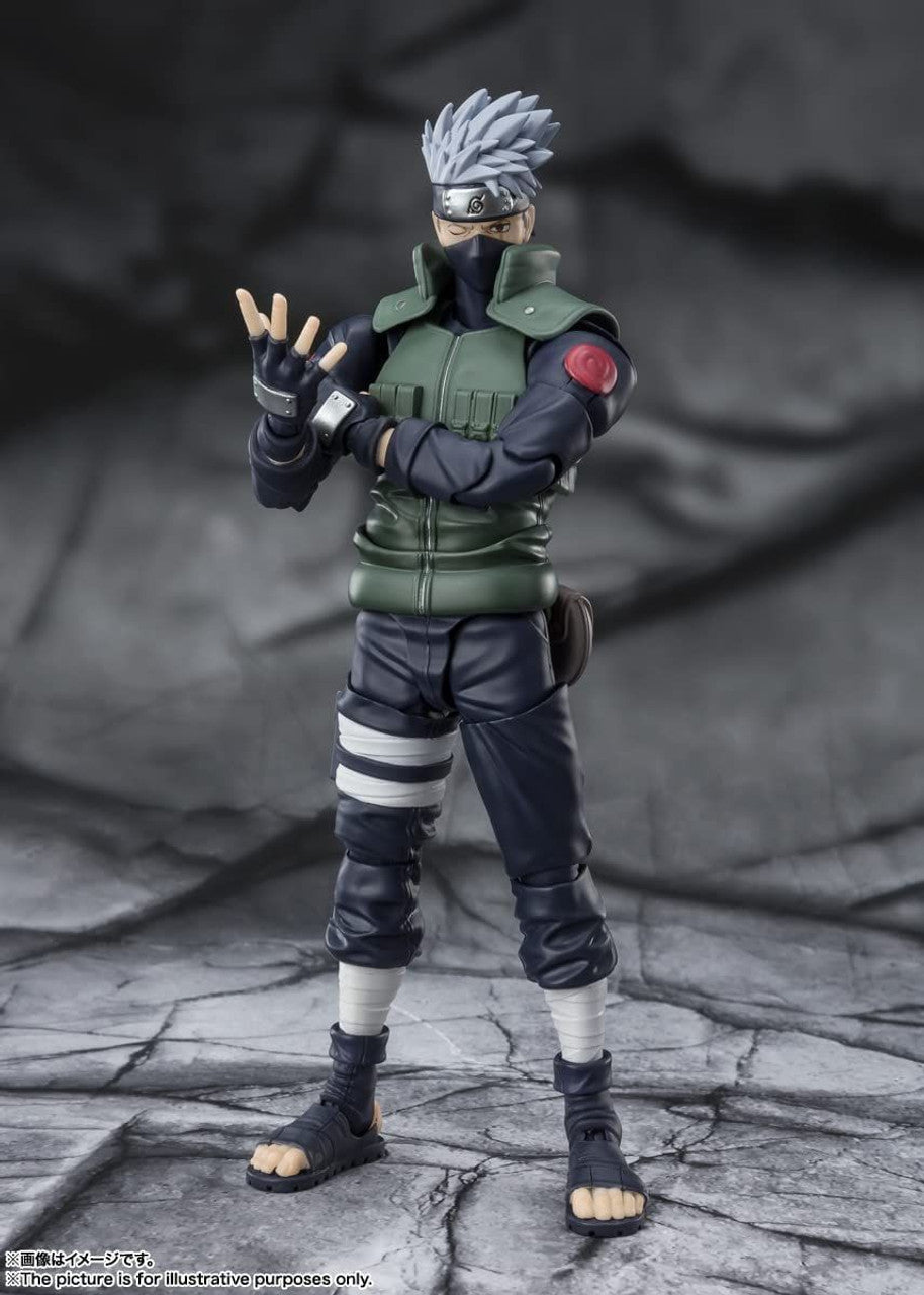 BANDAI Tamashii Kakashi Hatake -The famed Sharingan Hero- "Naruto Shippuden"