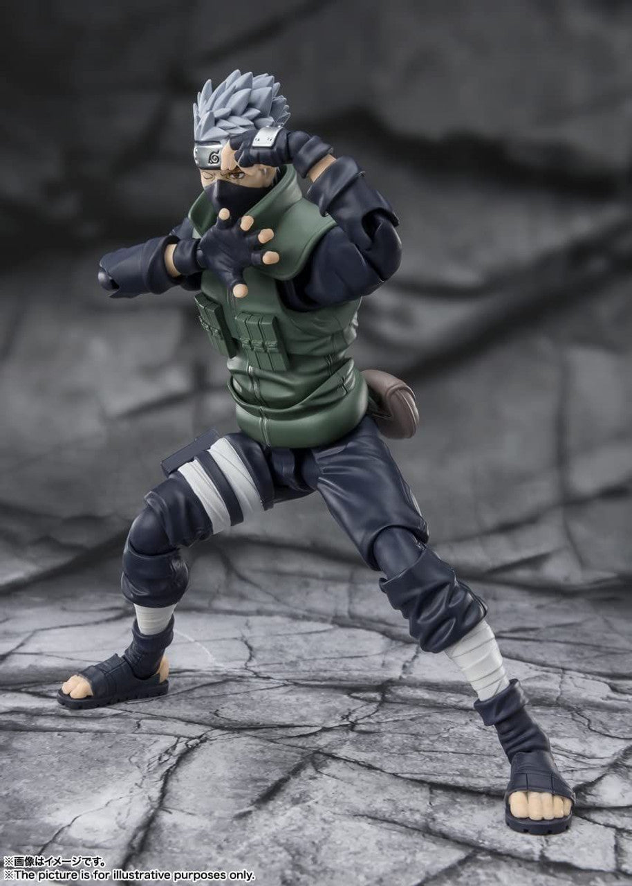 BANDAI Tamashii Kakashi Hatake -The famed Sharingan Hero- "Naruto Shippuden"