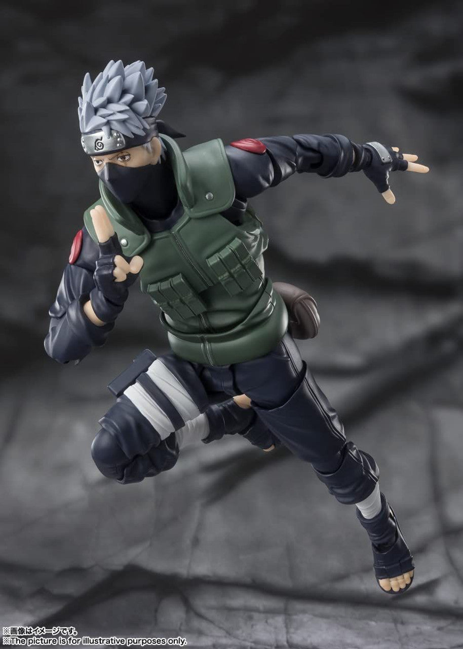 BANDAI Tamashii Kakashi Hatake -The famed Sharingan Hero- "Naruto Shippuden"