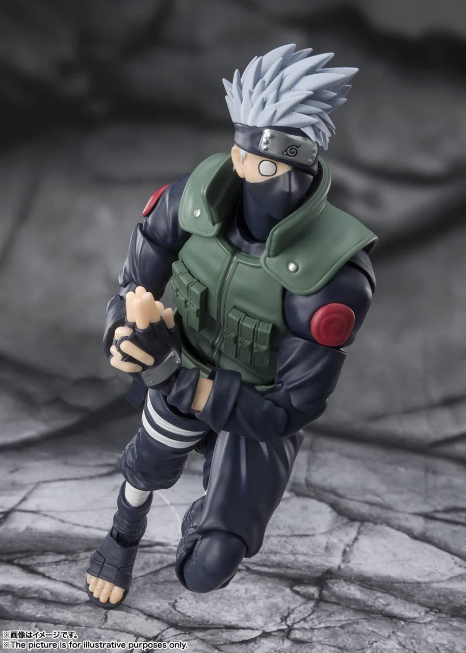 BANDAI Tamashii Kakashi Hatake -The famed Sharingan Hero- "Naruto Shippuden"