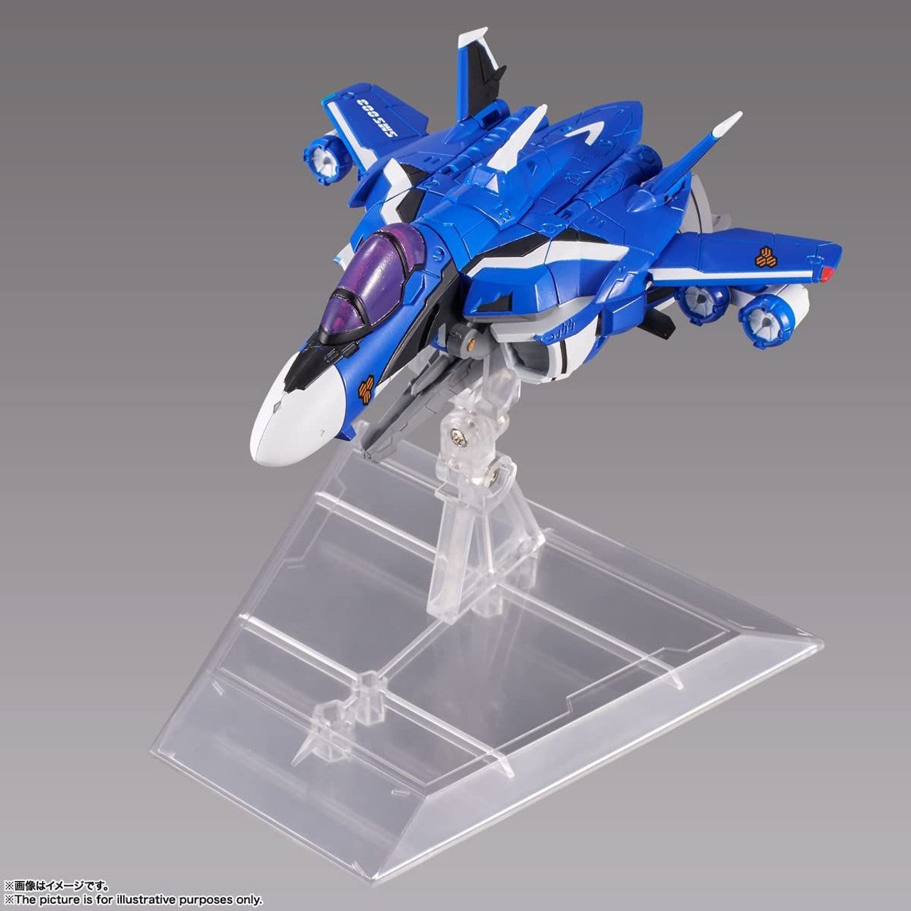 BANDAI Spirits VF-25G MESSIAH VALKYRIE (MICHAEL USE) with RANKA Macross Frontier, Bandai Spirits Tiny Session