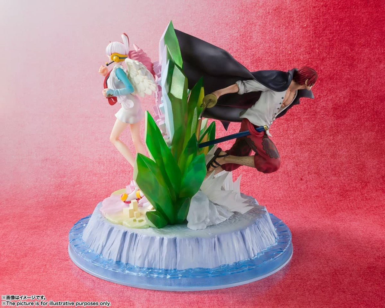 BANDAI Spirits [Extra Battle] Shanks and Uta -One Piece Film Red Ver.-