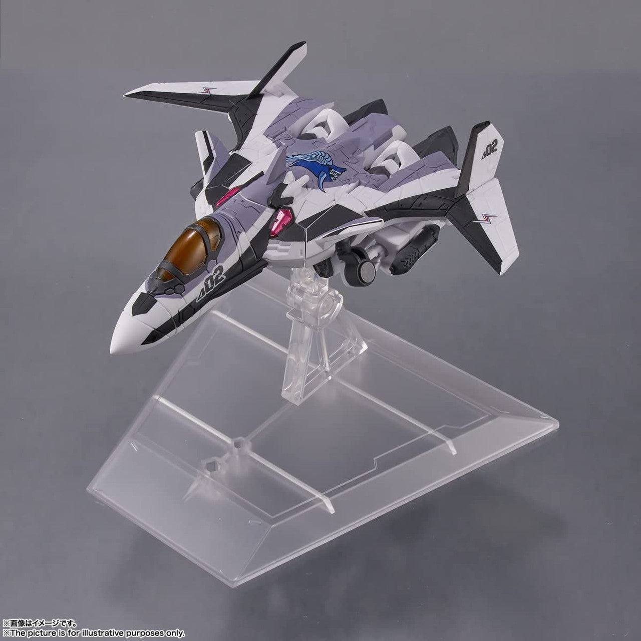 BANDAI Spirits VF-31F Siegfried (Messer Ihlefeld use) with Kaname Buccaneer