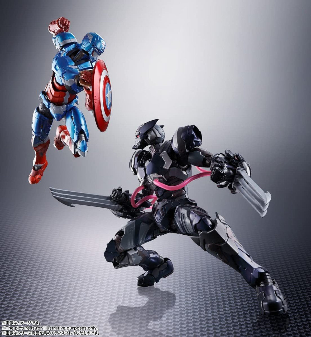 BANDAI Spirits Venom Symbiote Wolverine (Tech-On Avengers) Tech-On Avnegers, Bandai Spirits S.H.Figuarts - P-REX Hobby