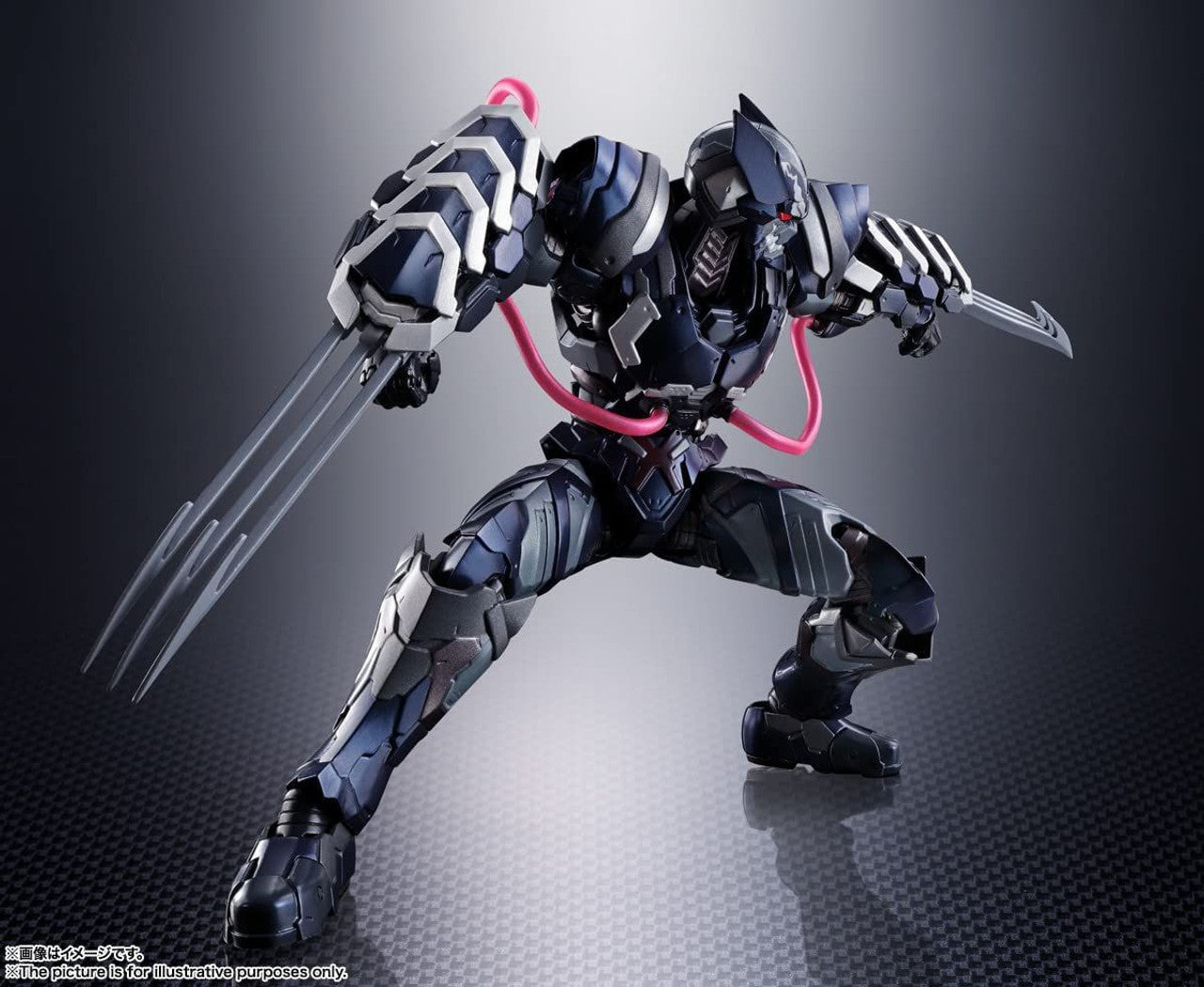 BANDAI Spirits Venom Symbiote Wolverine (Tech-On Avengers) Tech-On Avnegers, Bandai Spirits S.H.Figuarts