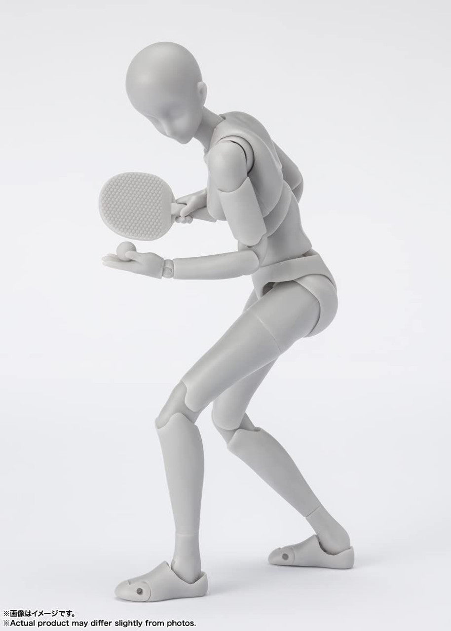 BANDAI Spirits Body-Chan -Sports- Edition DX Set (Gray Color ver.) , Tamashii Nations S.H.Figuarts