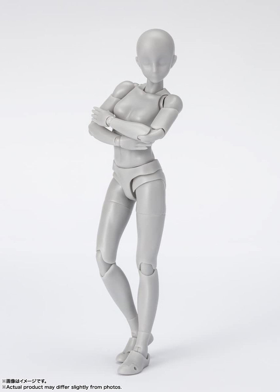 BANDAI Spirits Body-Chan -Sports- Edition DX Set (Gray Color ver.) , Tamashii Nations S.H.Figuarts