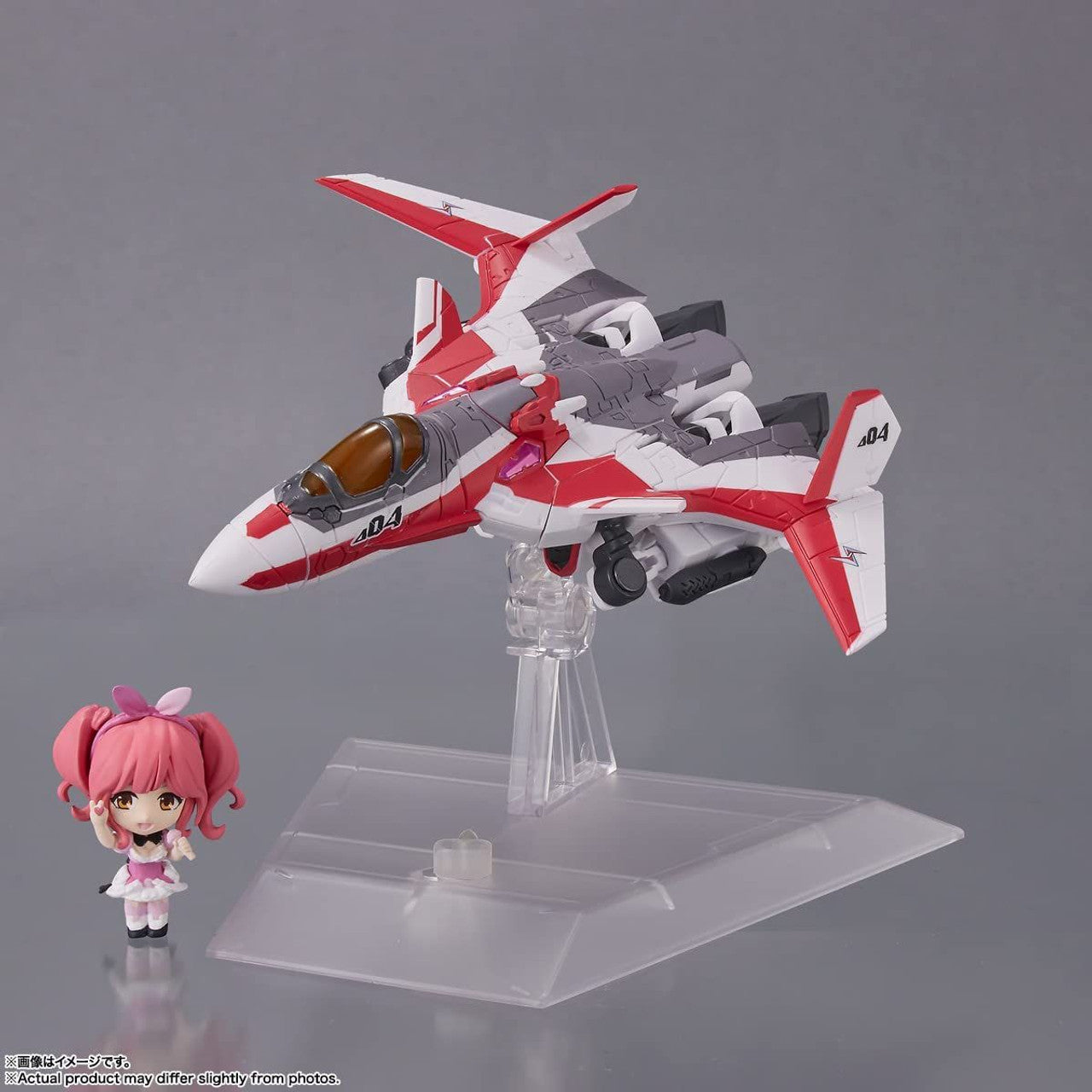 BANDAI Spirits VF-31C Siegfried (Mirage Farina Jenius USE) with Makina Nakajima