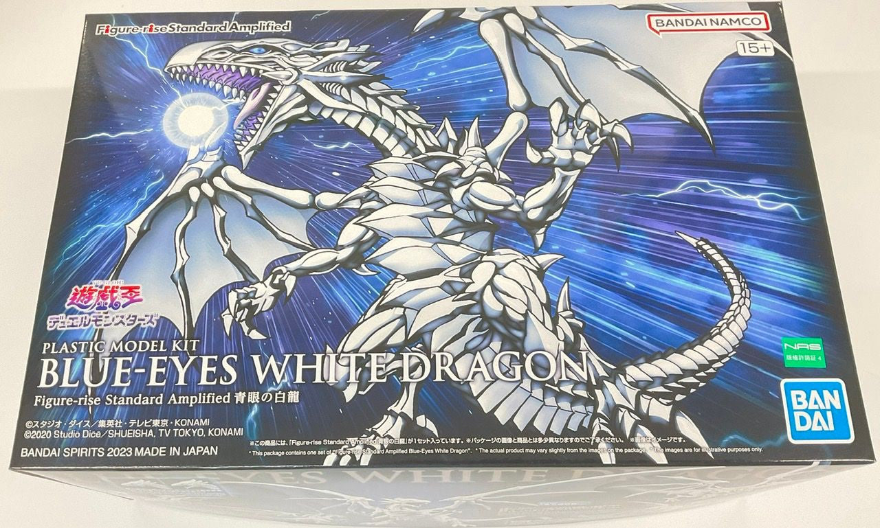 BANDAI Hobby Figure-rise Standard Amplified Blue-Eyes White Dragon