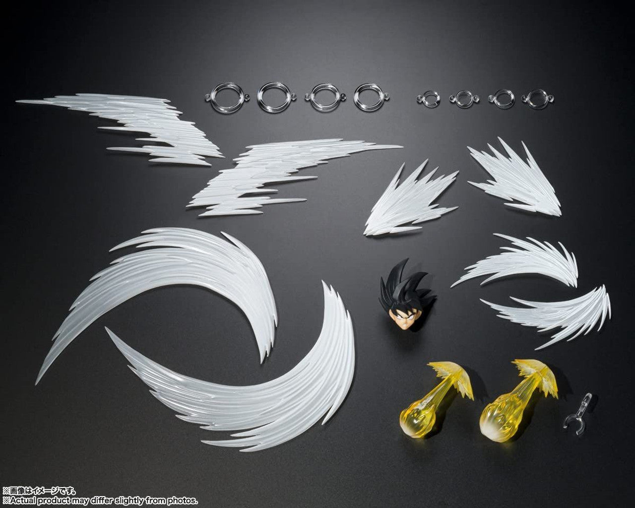 BANDAI Spirits Son Goku's Effect Parts Set