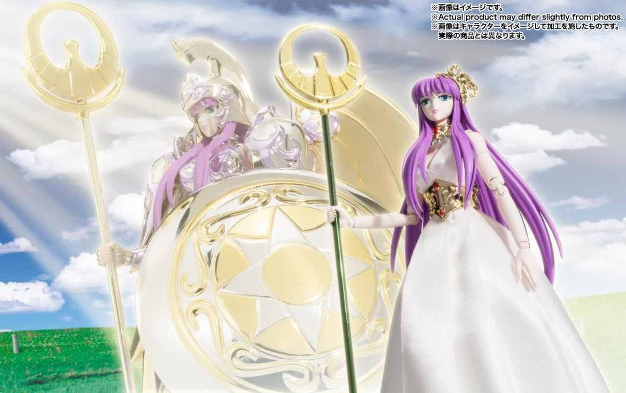 BANDAI Tamashii GODDESS ATHENA & SAORI KIDO "SAINT SEIYA", Bandai Spirits SAINT CLOTH MYTH EX