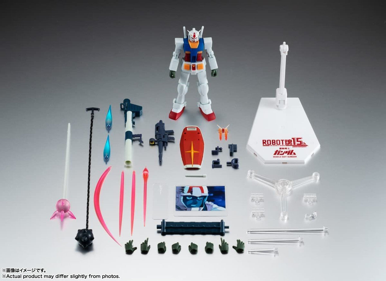 BANDAI Spirits RX-78-2 Gundam ver. A.N.I.M.E. ~Robot Spirits 15th Anniversary~