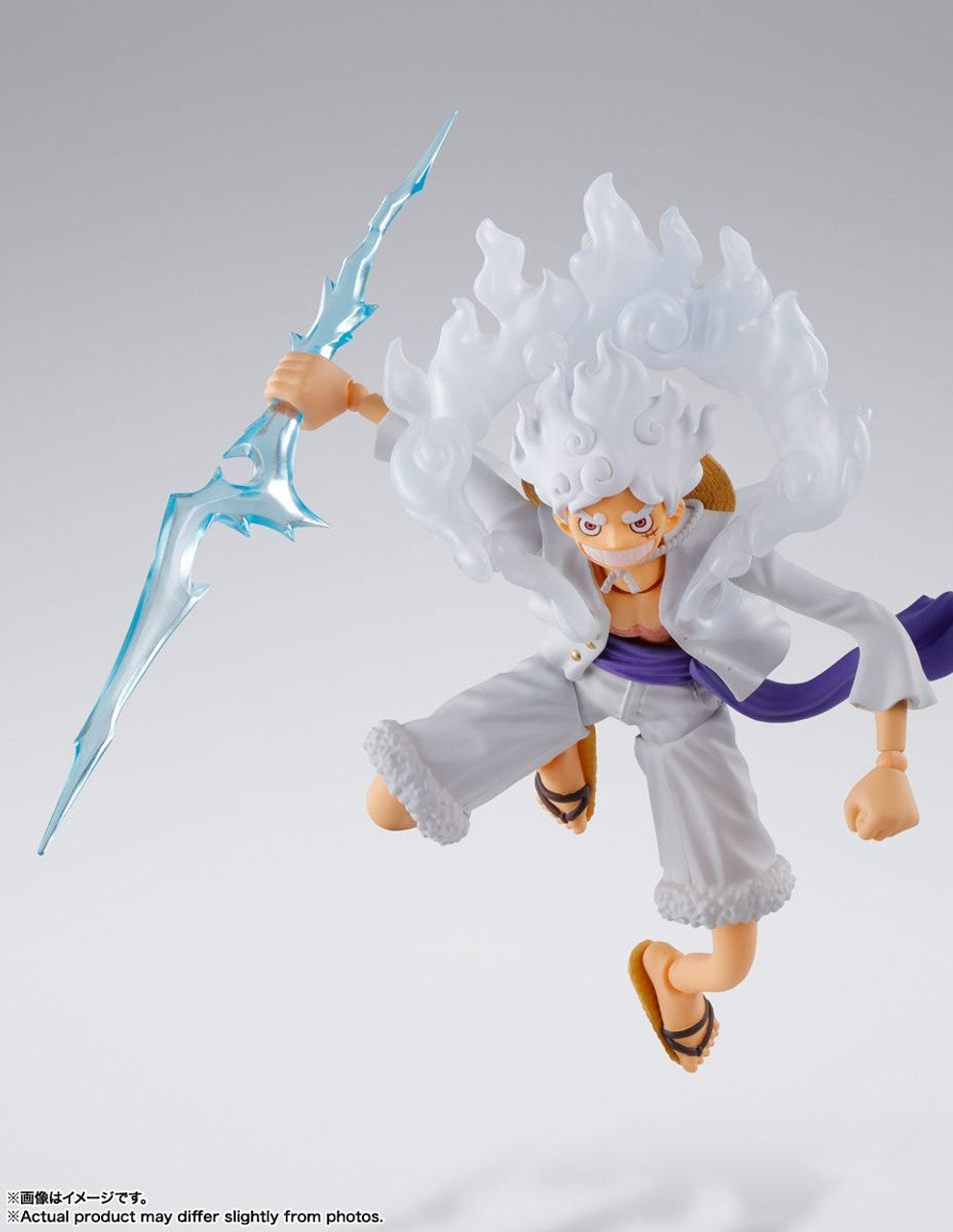 BANDAI Spirits MONKEY.D.LUFFY -GEAR5- "ONE PIECE", TAMASHII NATIONS S.H.Figuarts