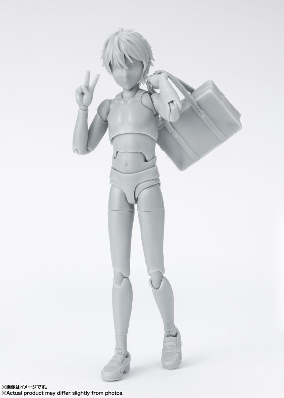 BANDAI Spirits BODY-KUN -School Life- Edition DX SET (Gray Color Ver.), TAMASHII NATIONS S.H.Figuarts