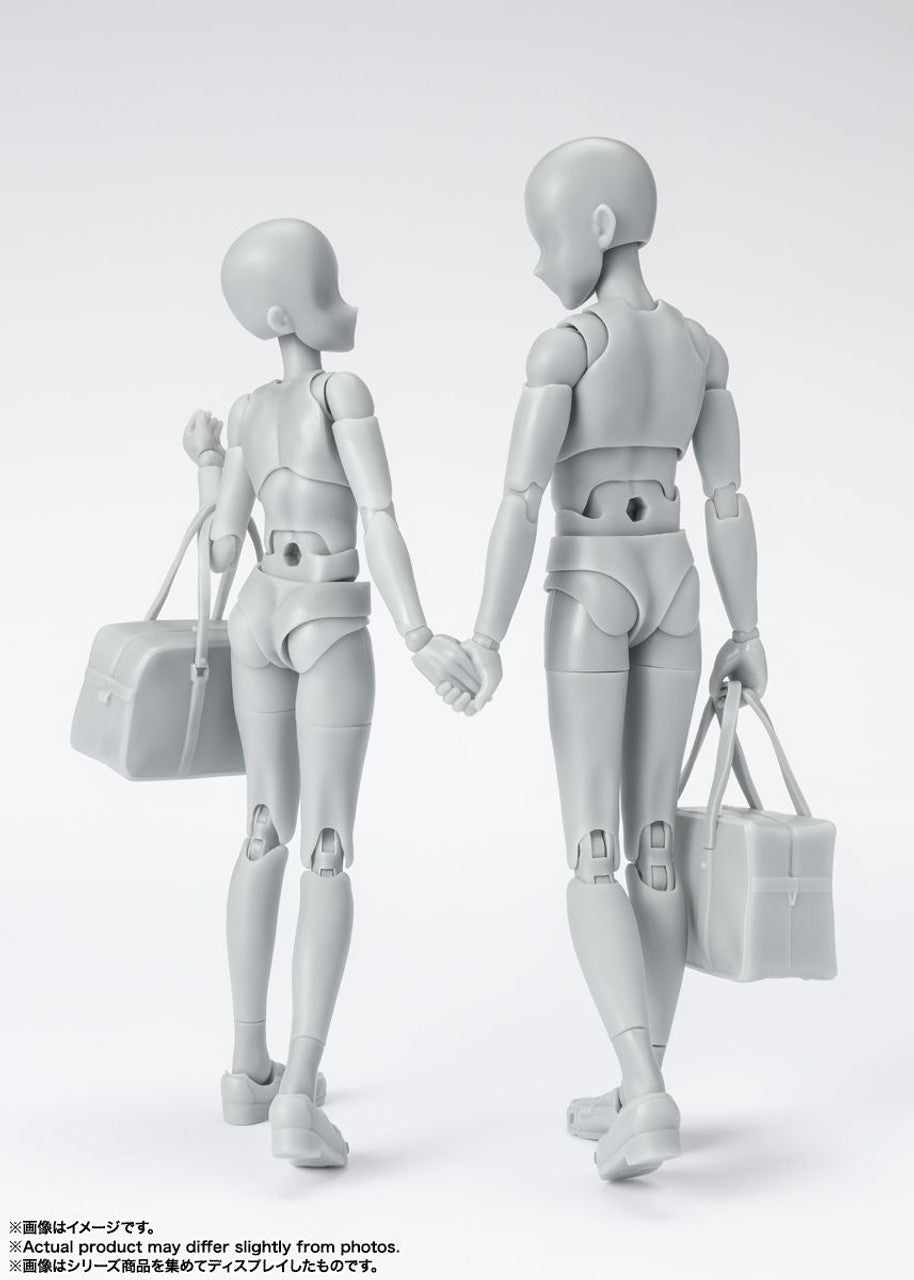 BANDAI Spirits BODY-KUN -School Life- Edition DX SET (Gray Color Ver.), TAMASHII NATIONS S.H.Figuarts