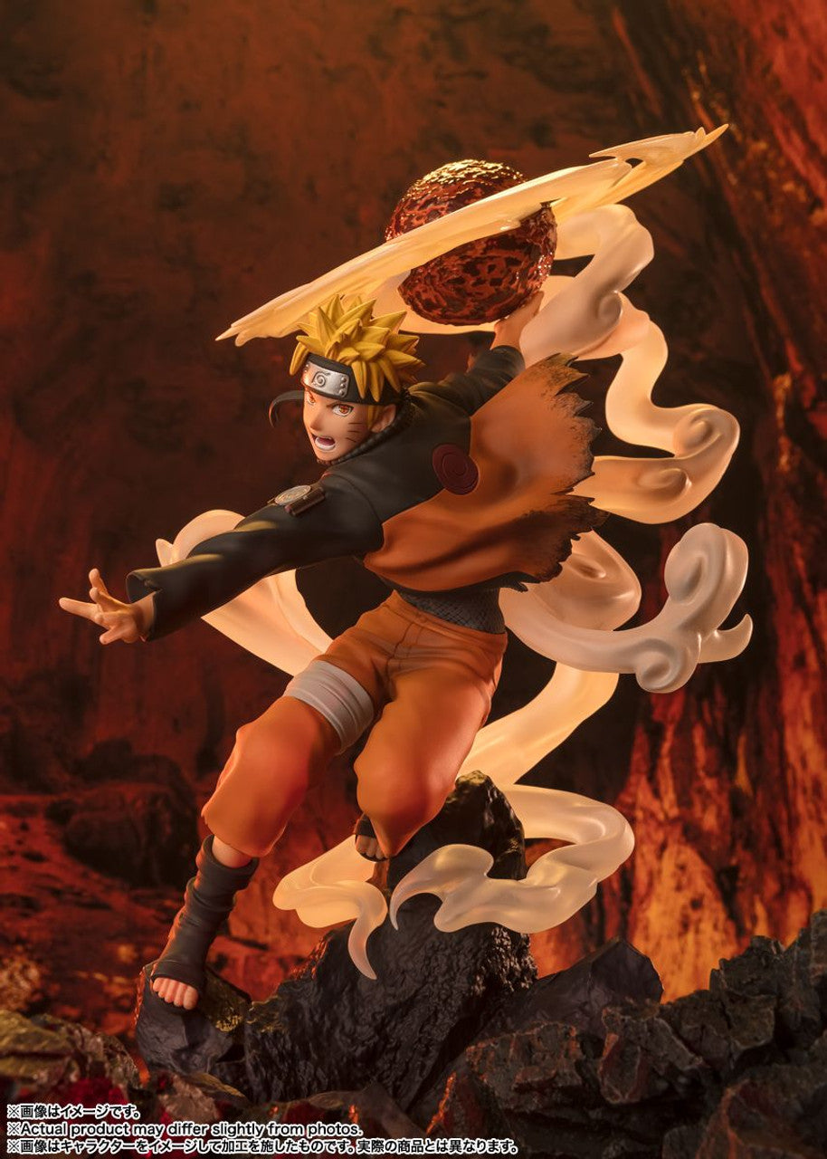 BANDAI Spirits ［EXTRA BATTLE］NARUTO UZUMAKI-Sage Art: Lava Release Rasenshuriken- "NARUTO -SHIPPUDEN-", TAMASHII NATIONS FiguartsZERO