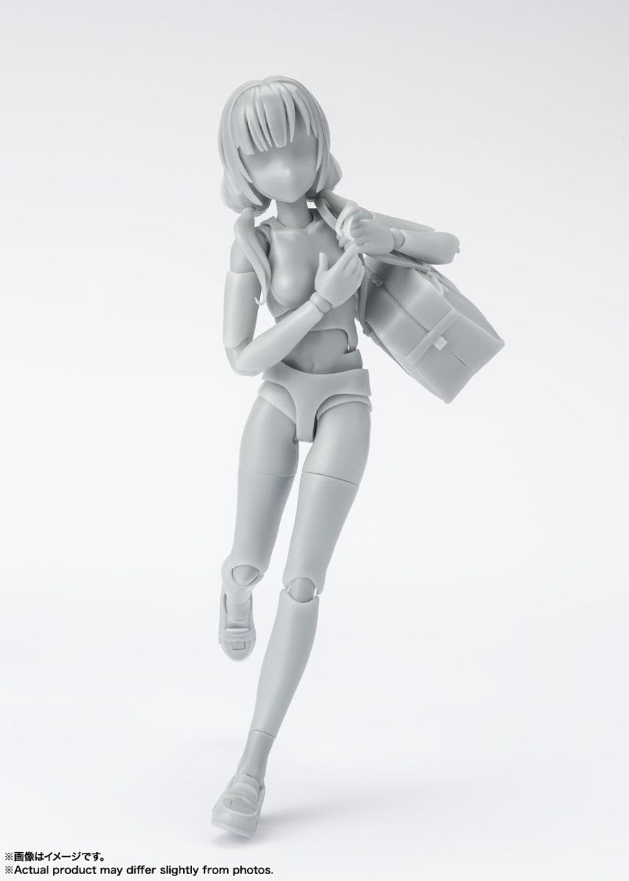 BANDAI Spirits BODY-CHAN -School Life- Edition DX SET (Gray Color Ver.), TAMASHII NATIONS S.H.Figuarts