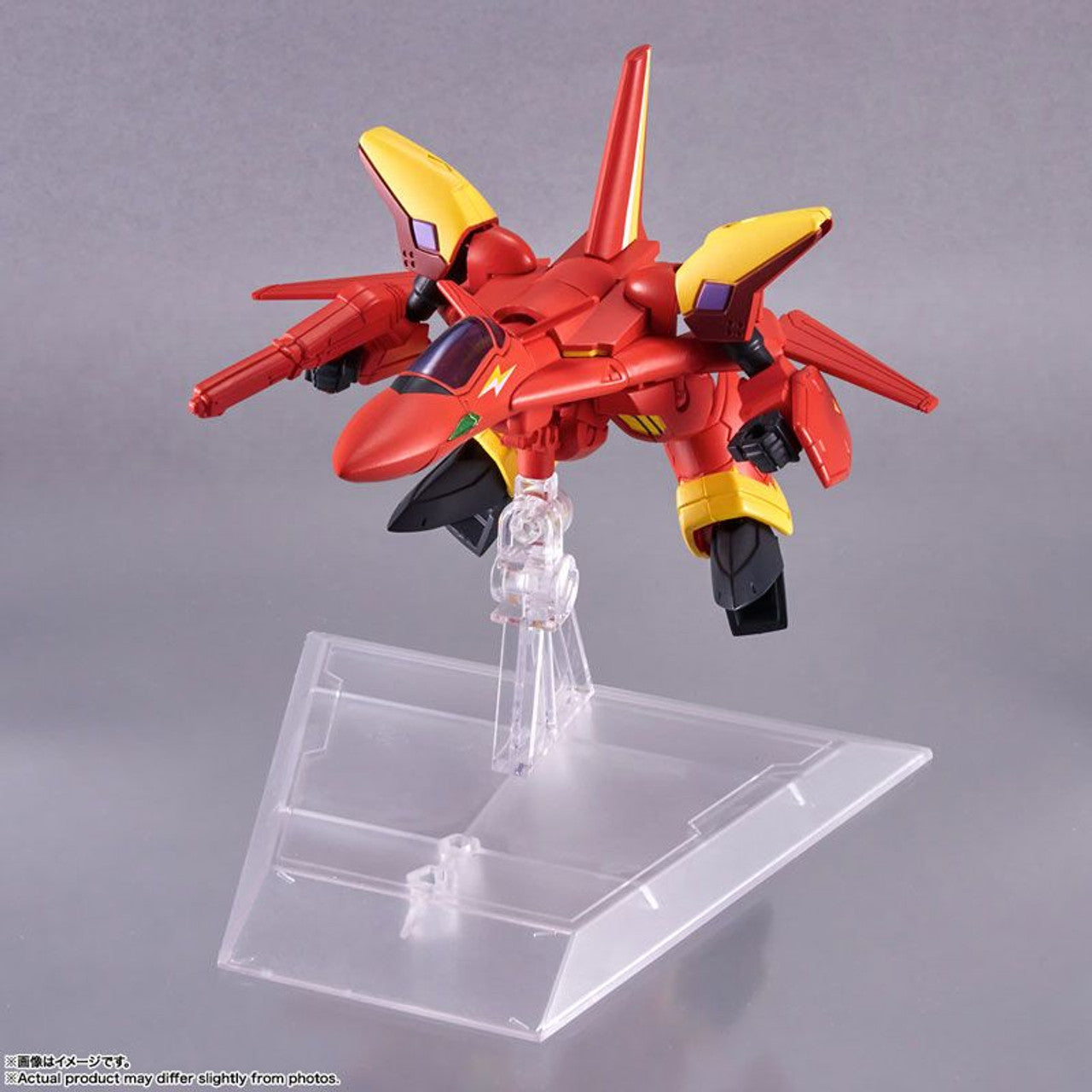 BANDAI Spirits VF-19 Custom Fire Valkyrie with Basara Nekki "Macross 7", TAMASHII NATIONS Tiny Session