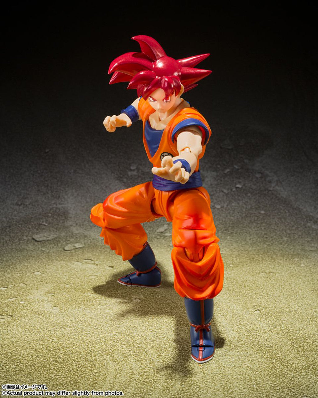 BANDAI Spirits SUPER SAIYAN GOD SON GOKU -SAIYAN GOD OF VIRTUE- "DRAGON BALL SUPER", TAMASHII NATIONS S.H.Figuarts