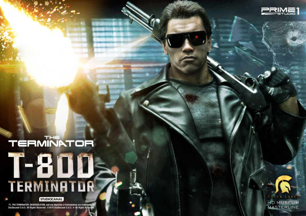 Prime 1 Studio High Definition Museum Masterline Black Label The Terminator (Film) T-800 Terminator(4582535941769)(4582535941769)