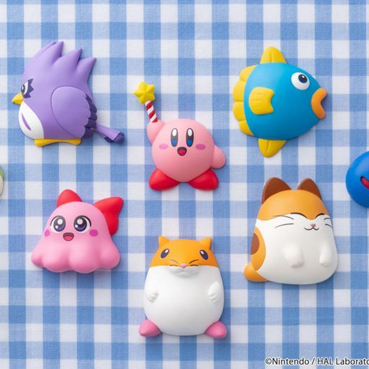 KITAN CLUB 30TH ANNIVERSARY KIRBY PITATTO KIRBY DELUXE SET 32 mini magnet figures