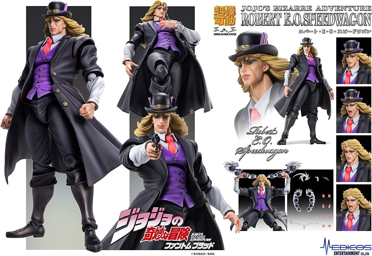 Robert E. O. Speedwagon - Super Action Statue(Medicos Entertainment)