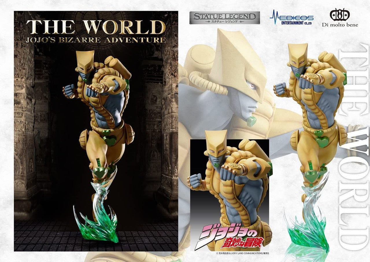 Good Smile Company Jojo's Bizarre Adventure Part 3 Stardust Crusaders Series The World Statue Legend Figure