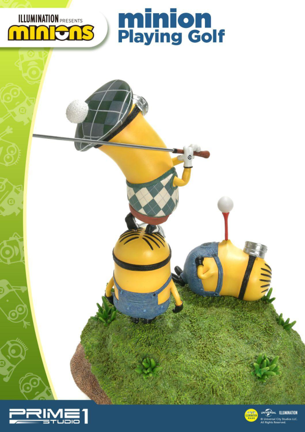 Prime 1 Studio Prime Collectible Figures Minions Playing Golf | 4582535941547