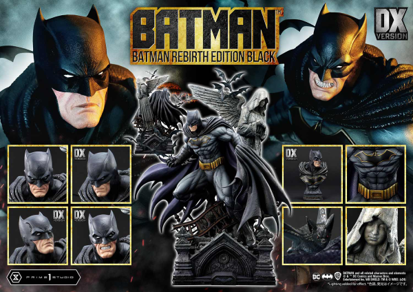 Prime 1 Studio Ultimate Premium Masterline Batman (Comics) Batman Rebirth Edition (Black) Deluxe Version | 4580708049793