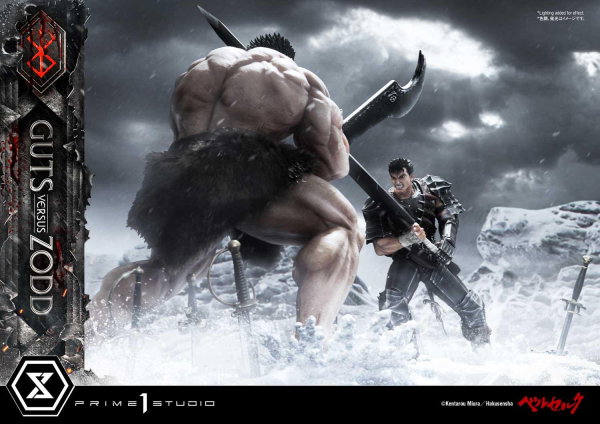 Prime 1 Studio Ultimate Diorama Masterline Berserk Guts versus Zodd Deluxe Version | 4580708031156