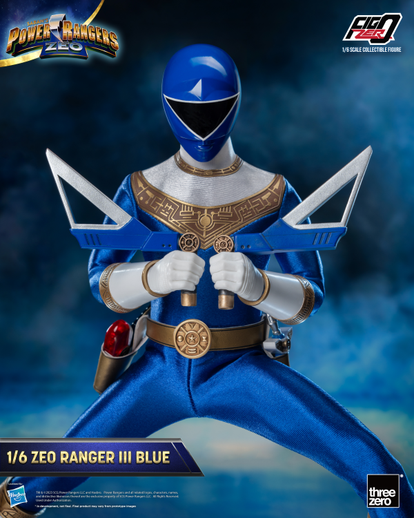 Three Zero Power Rangers Zeo - FigZero 1/6 Zeo Ranger III Blue