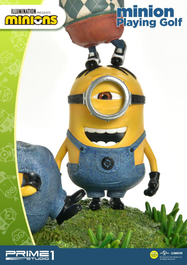 Prime 1 Studio Prime Collectible Figures Minions Playing Golf | 4582535941547