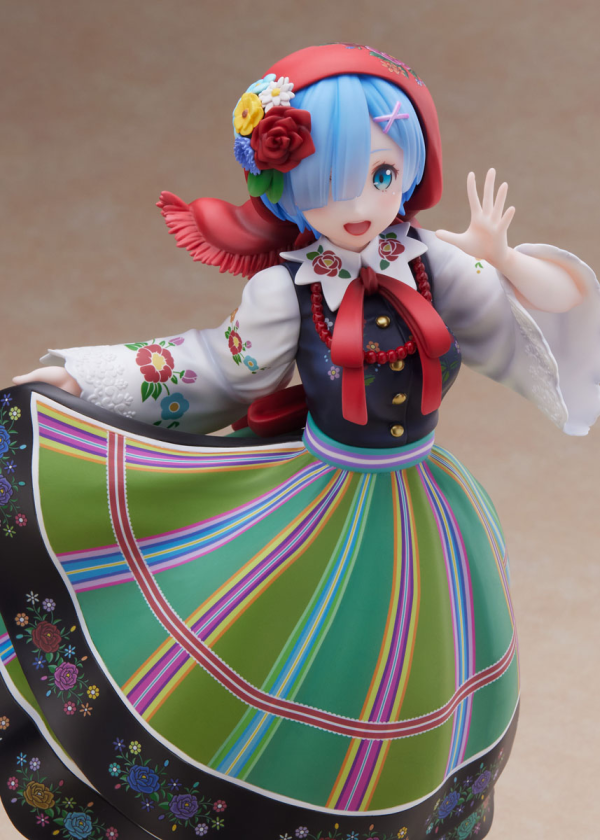 FURYU Corporation Re:ZERO -Starting Life in Another World- Rem Country Dress ver. 1/7 Scale Figure