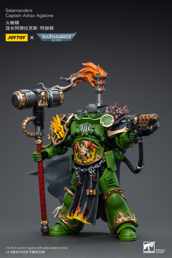 Joy Toy Salamanders Captain Adrax Agatone