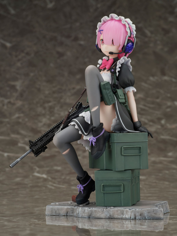 FURYU Corporation Re:ZERO -Starting Life in Another World- Ram Military ver. 1/7 Scale Figure