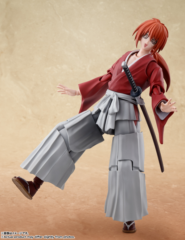 BANDAI Tamashii Kenshin Himura "Rurouni Kenshin: Meiji Swordsman Romantic Story", TAMASHII NATIONS S.H.Figuarts