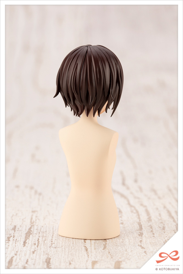 KOTOBUKIYA AFTER SCHOOL SHORT WIG TYPE: A [WHITE & CHOCOLATE BROWN] | 190526034327