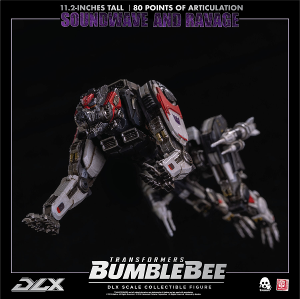 Three Zero Transformers: Bumblebee - DLX Soundwave and Ravage