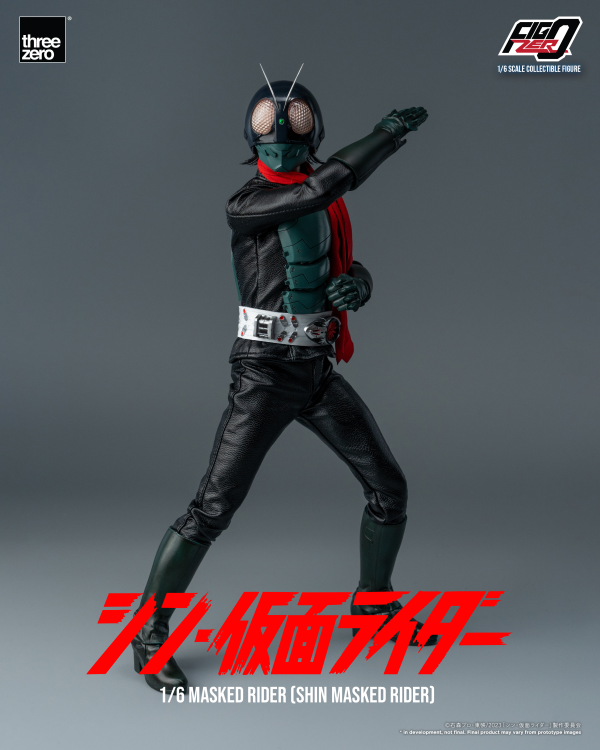 threezero FigZero 1/6 Masked Rider (SHIN MASKED RIDER)(4895250806801)(4895250806801)