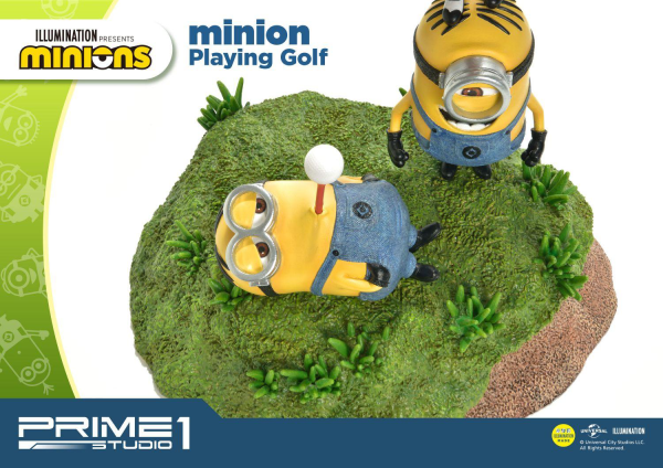 Prime 1 Studio Prime Collectible Figures Minions Playing Golf | 4582535941547