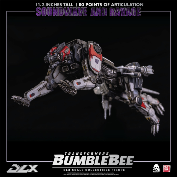 Three Zero Transformers: Bumblebee - DLX Soundwave and Ravage